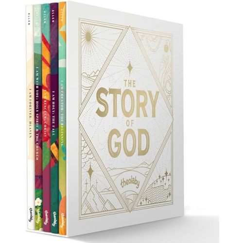 Theolaby - The Story of God, by Jennie Allen - 5 Book Series Box Set Hardcover