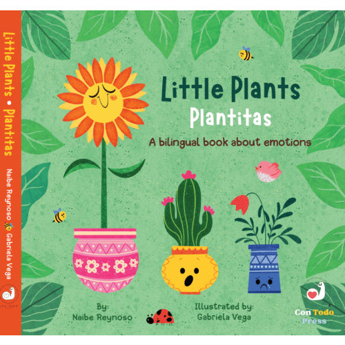 **NEW RELEASE*** Little Plants, Plantitas, A Bilingual Book About Emotions