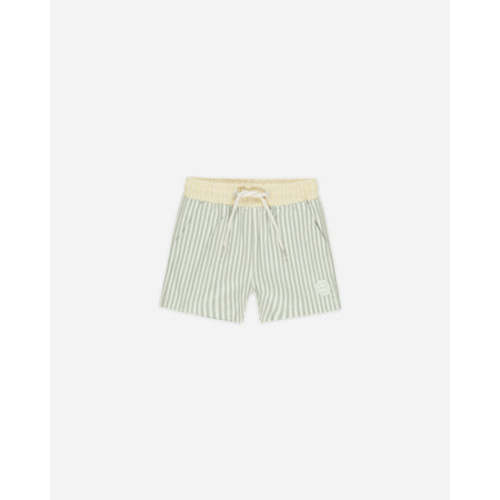 Boardshort || Sage Stripe
