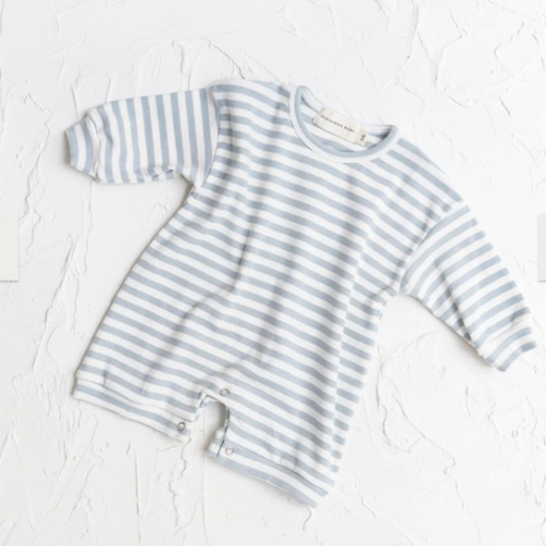 Hampton Romper - Baby Blue