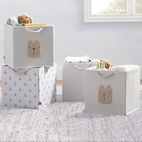 babyGap by Delta Children 4-Pack Brannan Bear Storage Bins