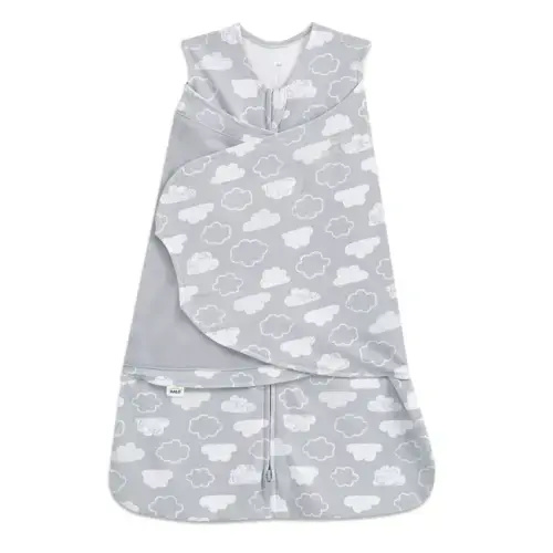 Cloud Print Cotton Swaddle - Small | HALO
