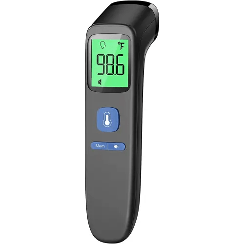 No-Touch Thermometer for Adults and Kids, Digital Baby Thermometer with Fever Alarm, 1 Second Fast Result, FSA HSA Eligible, Easy to use, 2 in 1 Mode