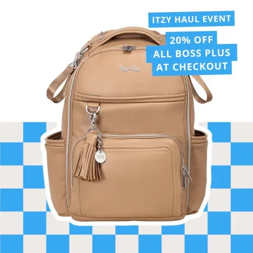 Diaper Backpack Stylish & Functional Bag Itzy Ritzy®