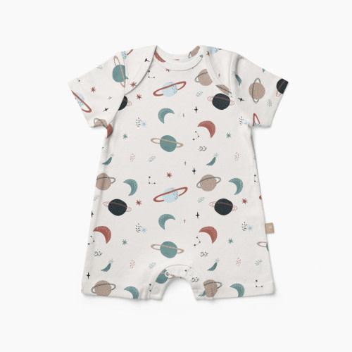 Goumi Kids x Babylist Baby Tee Romper - Comet, 0-3 M