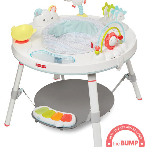 Multi Silver Lining Cloud Baby's View 3-Stage Activity Center | skiphop.com