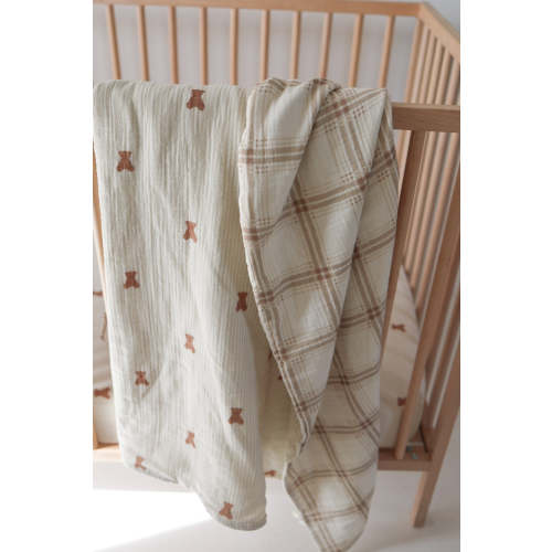 Muslin Quilt | Teddy & Ellis Plaid