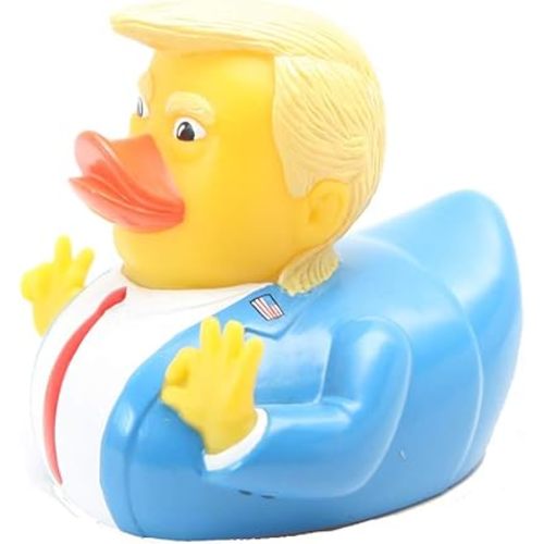 Baby Bath Toys Trump Rubber Squeak Bath Duck Baby Bath Duckies - for Kids Gift Birthdays Baby Showers Bath Time