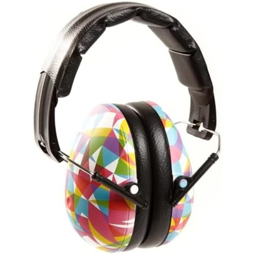 Banz Kidz Earmuffs 2 Years & Older – Loud Noise Canceling Kids Headphones & Toddler Ear Muffs, Size Adjustable
