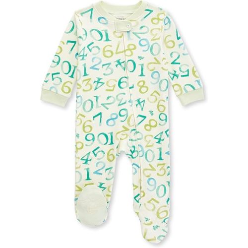 Amazon.com: Burt's Bees Baby baby-boys Sleep and Play Pjs, 100% Organic Cotton One-piece Zip Front Romper Jumpsuit Pajamas: Clothing, Shoes & Jewelry