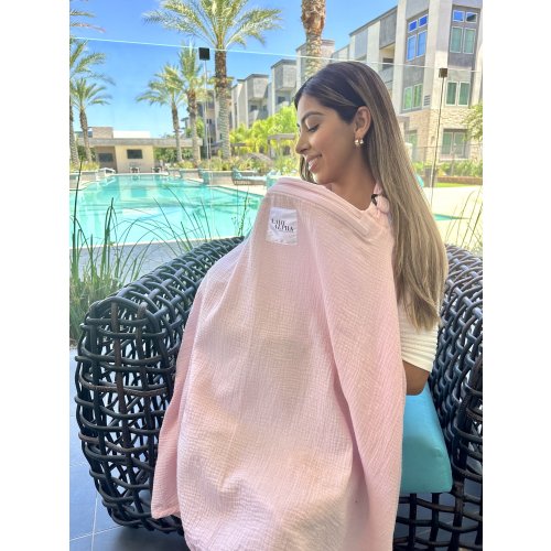 The Lady Alpha Nursing Cool Cover (not so HOT pink) — As Seen On Shark Tank - Lady Alpha -The Nursing Cool Cover