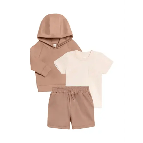 Organic 3 Piece Summer Layers Bundle / 6-12M