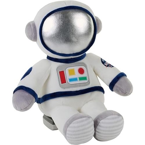 Wild Republic Space Astronaut, Stuffed Animal, 11 Inches, Plush Toy, Fill is Spun Recycled Water Bottles