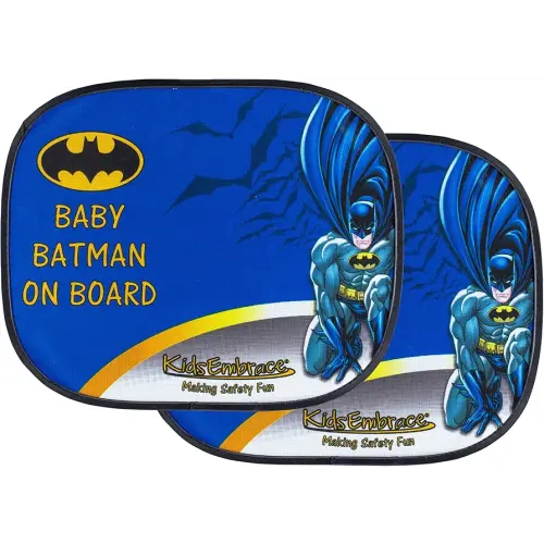 KidsEmbrace Batman On Board Window Shade (2 Pack)