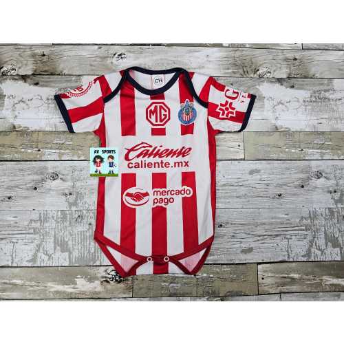 chivas Retro, Baby Soccer Jersey, chivas Baby Jersey, Liga MX, Body de bebé,