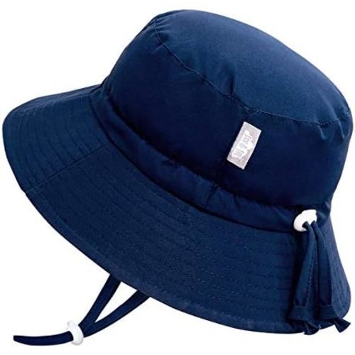 JAN & JUL Kids' 50+ UPF Grow-with-Me Aqua-Dry Bucket Sun-Hat