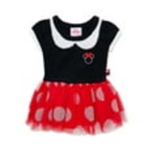 Disney Baby Girl Minnie Mouse Cosplay Dress, Sizes 0/3 Months-6/9 Months