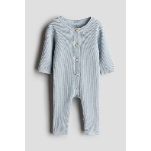 COTTON KNIT COVERALL