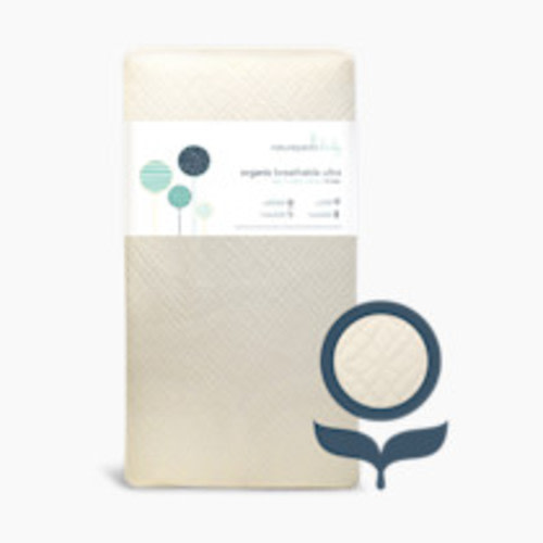 Naturepedic Organic Ultra Breathable Innerspring 2-Stage Baby Crib & Toddler Mattress