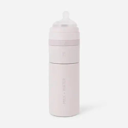 Milk + Water All-In-One Baby Bottle - 9oz (Dusty Pink)