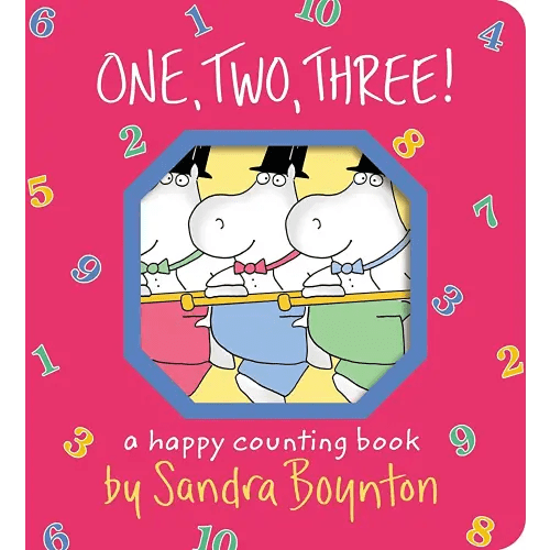 One, Two, Three!: A Happy Counting Book (Boynton on Board)
