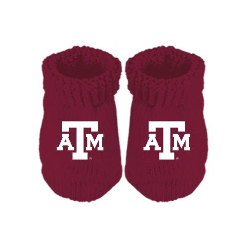 Texas A&M Aggies Knit Baby Bootie Boxed Set