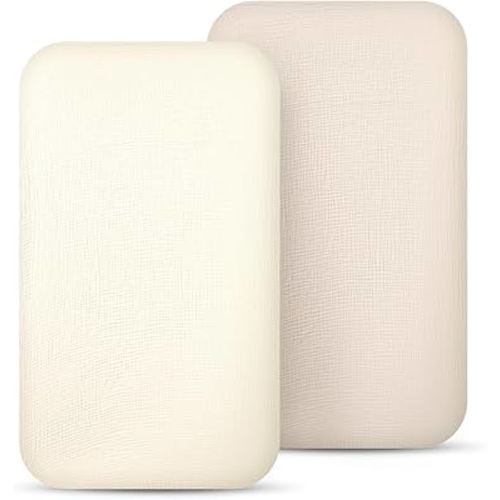 lulumoon Muslin Bassinet Sheets for Baby: Soft Bedside Sleeper Bassinet Fitted Sheets for Boys and Girls