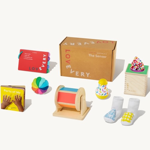 The Senser Play Kit | 5- to 6-Month-Old Baby Toys | Lovevery