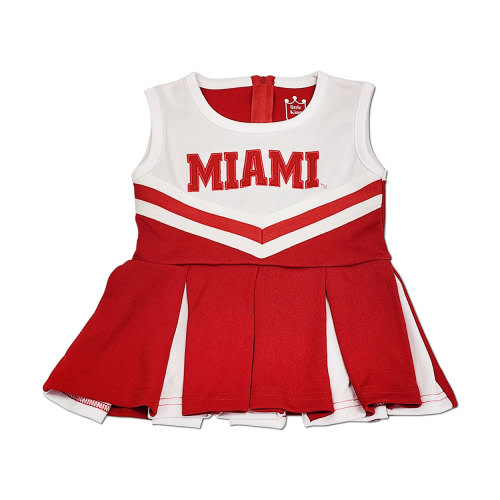Little King Miami Infant Cheer Dress, Red/White | DuBois Book Store - Oxford, OH