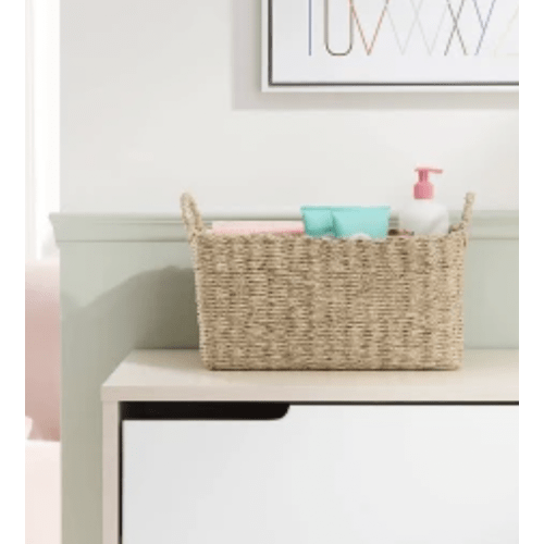 Find the Perfect Present: Woven Diaper Caddy With Dividers - Cloud Island™ Natural Woven Available at Great Prices on Cloudislandsale.com in California United States.