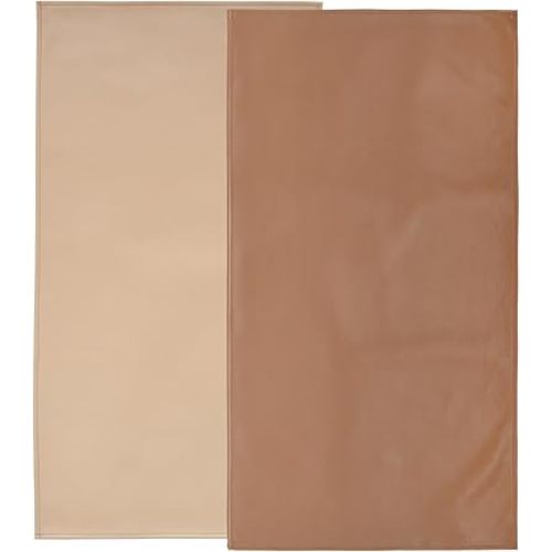 Owlowla Baby Diaper Changing Pad Portable Changing Mat Travel Changing Pad Liner for Baby and Small Toddler(Beige&Brown)