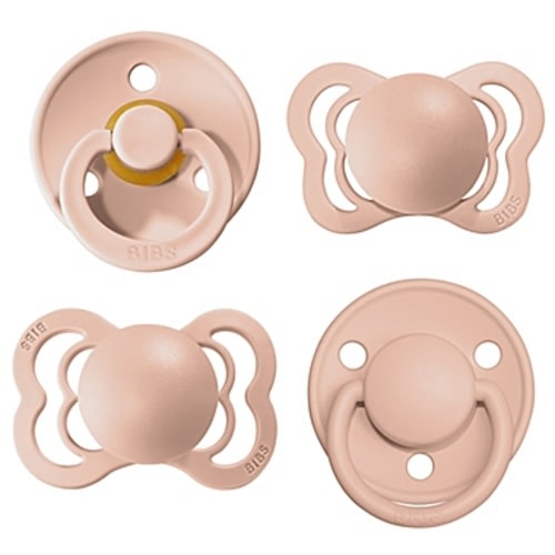 BIBS® Try-it Pack Pacifiers in Blush