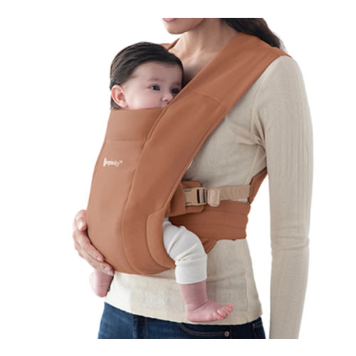 Ergobaby Embrace Newborn Carrier – Soft Knit: Canyon Clay