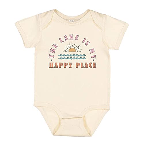 TATY Kids Happy Place Lake Life Baby Infant Bodysuit