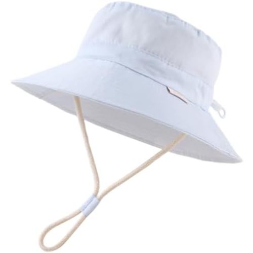 Bamery Baby Toddler Girls Bucket Hat Newborn Sun Hats for Boys Classic Infant Summer UV Protection Hats Kids Beach Cap