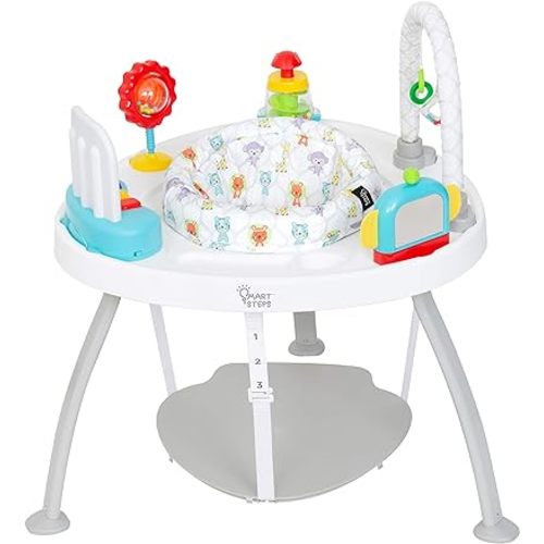 Smart Steps® 3-in-1 Bounce N' Play Activity Center Plus with STEM Learning Toys, Tike Hike