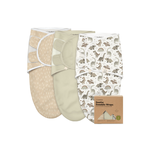 3-Pack Soothe Swaddle Wraps