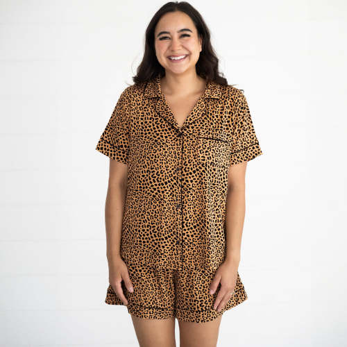Classic Leopard Women's Pajama Set - Little Sleepies