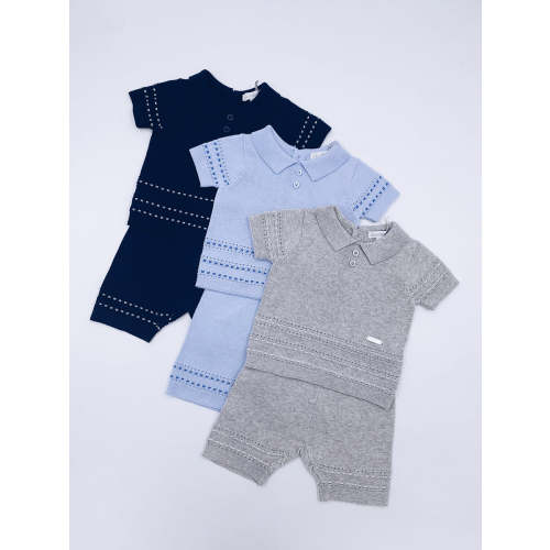 Beautiful/Classic Boys knitted summer 2 piece set