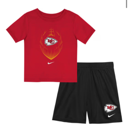 Kansas City Chiefs Nike Infant Red Nike Legend Icon Top and Bottom Set
