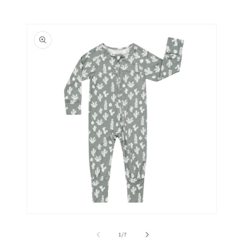 Stay Sharp Bamboo Baby Pajama - Convertible Zippy Pajamas – Emerson and Friends