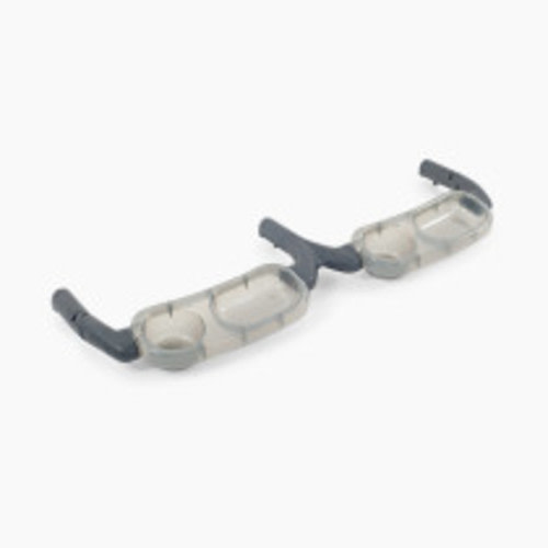 Zoe Twinᵛ² Double Snack Tray - Grey