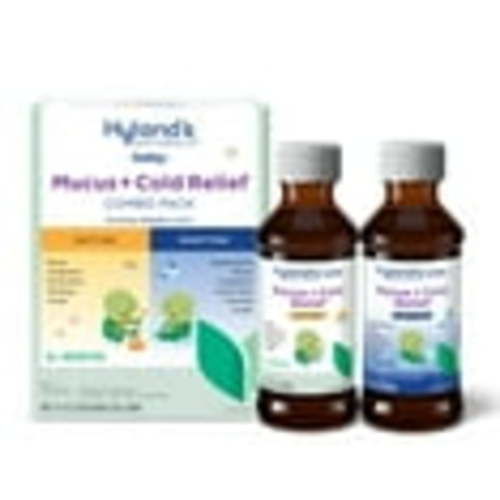 Hyland's Naturals Baby Mucus and Cold Relief for Kids, Day & Night Value Pack, 8 fl oz