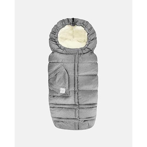 7AM Enfant Stroller Blanket 212 - Adjustable Baby Car Seat Zipped Blanket for Babies Winter, Unisex Multi Purpose Fleece Lined Warm Hooded Toddler Footmuff Water Repellent | (6M - 4T)