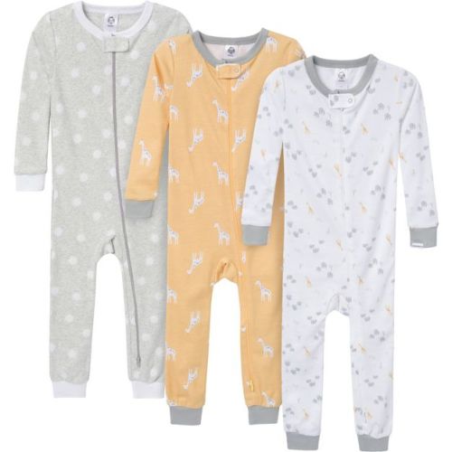 Gerber Toddler Gender Neutral Snug-Fitting Footless Pajamas, 3 Pack, Dog, 18 Months