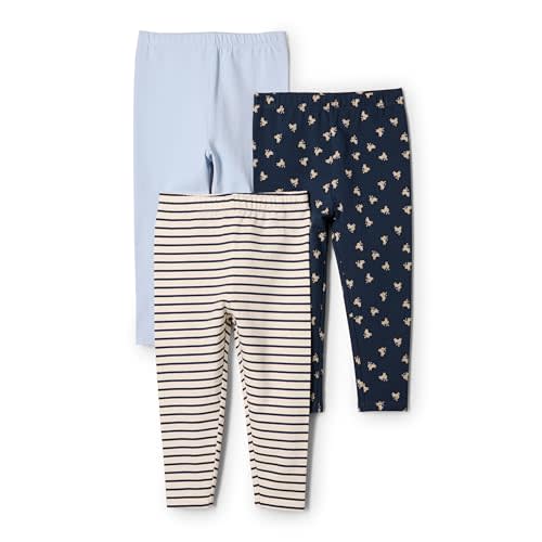 Amazon Essentials x Sofia Grainge Unisex Toddlers and Babies' Legging, Pack of 3