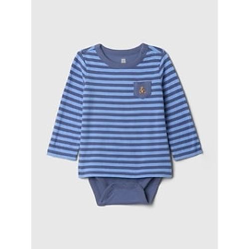 Baby Organic Cotton Shirt Bodysuit | Gap