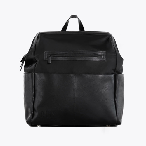 BÉIS 'The Diaper Backpack' in Black - Black Diaper Bag & Diaper Backpack