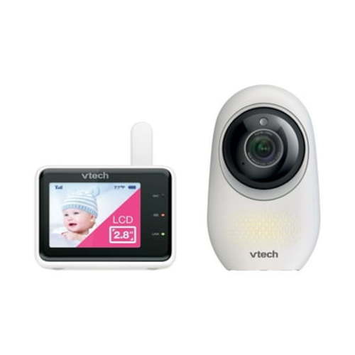 VTech Baby Camera Smart WiFi 1080p Monitor with Super-Slim Portable Viewer, Sound & Light Profile, Kids Safe, RM2851