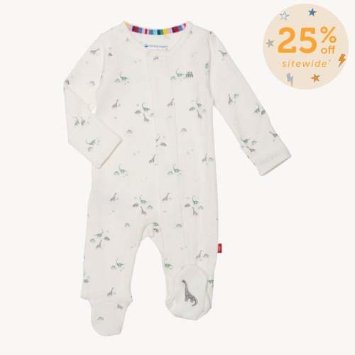 tiny diny organic cotton magnetic parent favorite footie – Magnetic Me